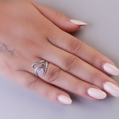 Anel de Prata Polvo - 66829