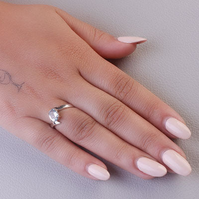 Anel de Prata com Topázio - 66882