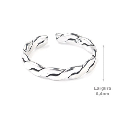 Anel de Prata Dedo do Pé/Falange - 66893