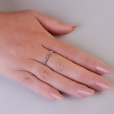 Anel de Prata Trabalhado - 66899