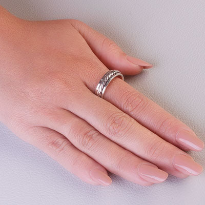 Anel de Prata Bali - 66921