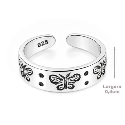 Anel de Prata Dedo do Pé/Falange - 66922