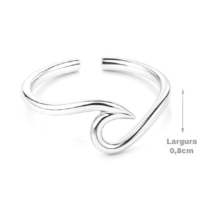 Anel de Prata Dedo de Pé/Falange - 66925