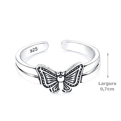 Anel de Prata Dedo do Pé/Falange - 66926