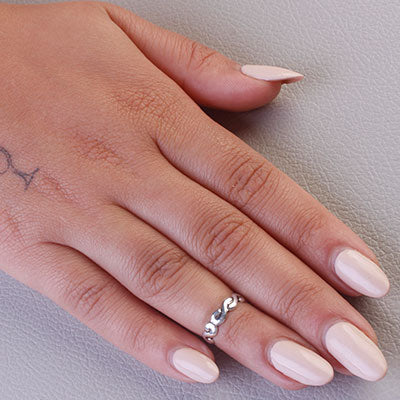 Anel de Prata Dedo do Pé/Falange - 66929