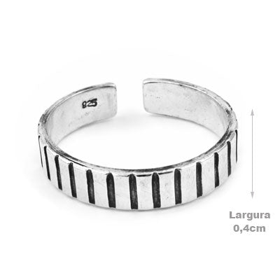 Anel de Prata Dedo de Pé/Falange - 66930