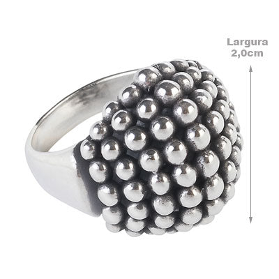 Anel de Prata Trabalhado - 66939