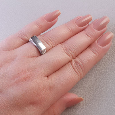 Anel de Prata Trabalhado - 66943