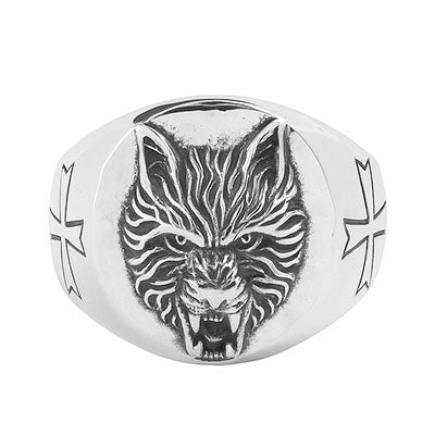 Anel de Prata Urso - 66963