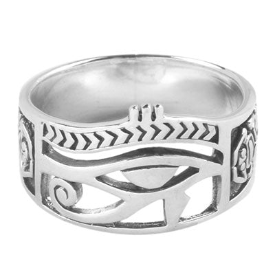 Anel de Prata Olho de Hórus - 66964