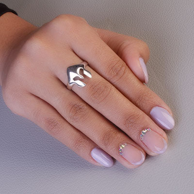 Anel de Prata Máscara Medieval - 67010