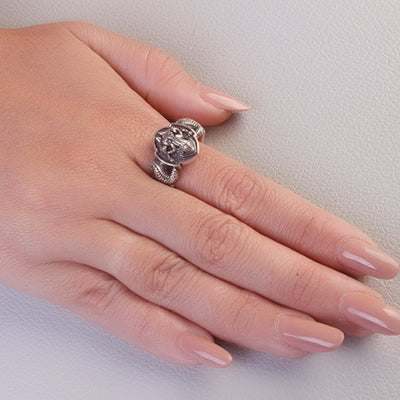 Anel de Prata Ganesha - 67017 - soprata