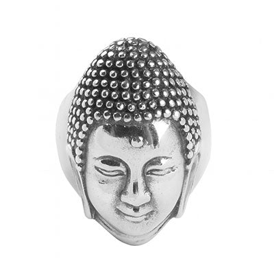 Anel de Prata Buda - 67024
