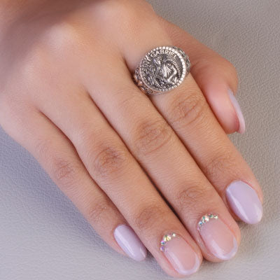 Anel de Prata São Gabriel - 67026