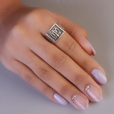 Anel de Prata Judaico - 67031