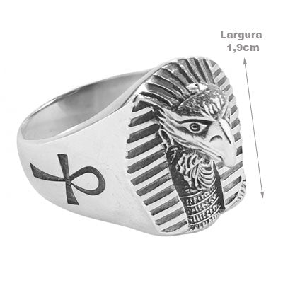 Anel de Prata Hórus - 67033