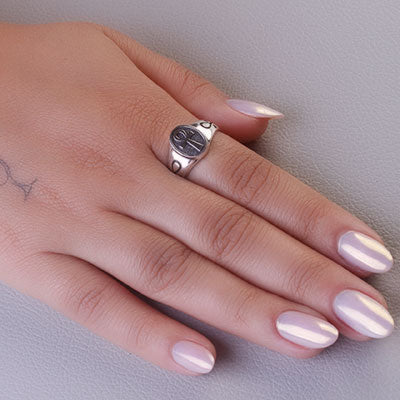 Anel de Prata Cruz Egípicia - 67041