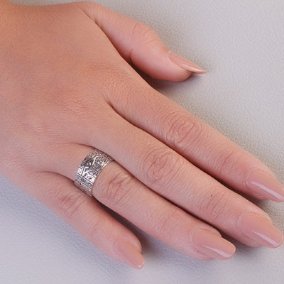 Anel de Prata Olho de Hórus - 67044