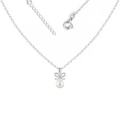 Gargantilha de Prata Laço - 67055 - soprata