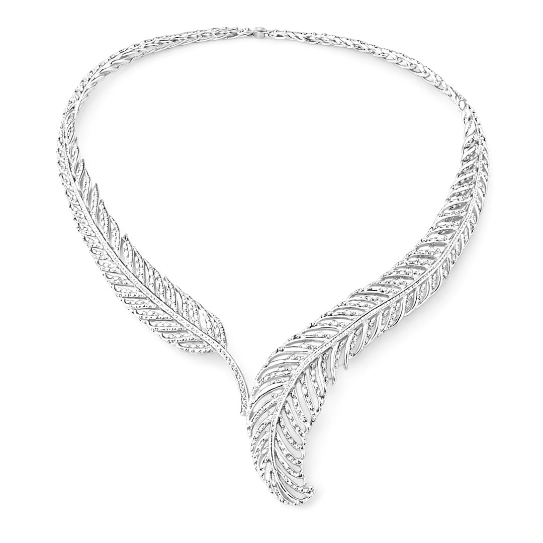 Gargantilha de Prata com Marcassitas - 67144