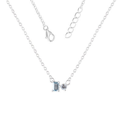 Gargantilha de Prata com Topázio - 67150