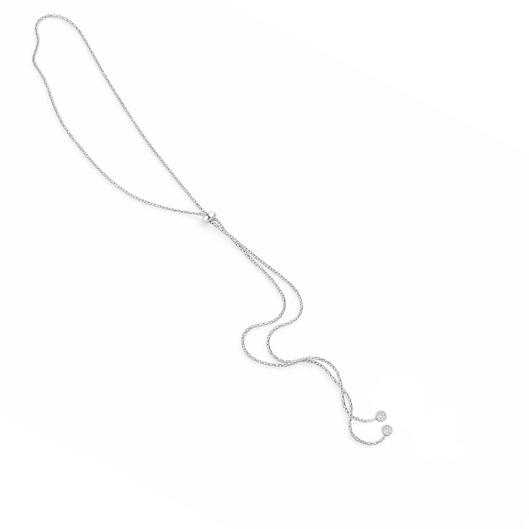 Gargantilha de Prata Gravata - 67188 - soprata