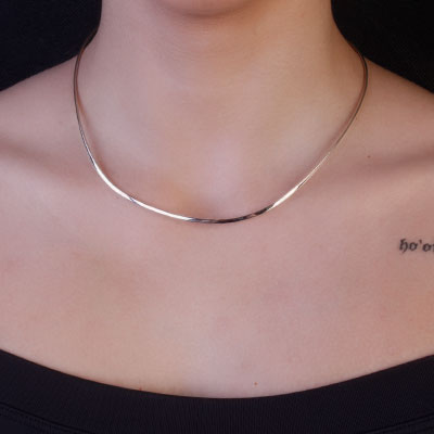 Gargantilha Aro de Prata - 67202