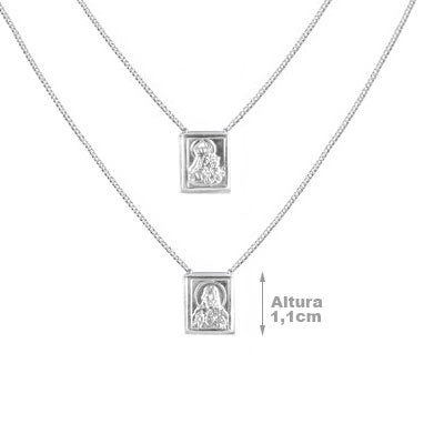 Escapulário de Prata - 67226 - soprata
