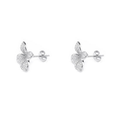 Brinco de Prata Flor - 67230