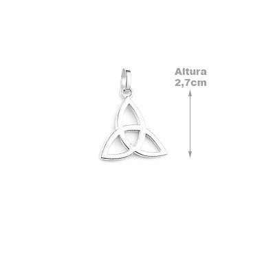 Pingente de Prata Triquetra - 67240