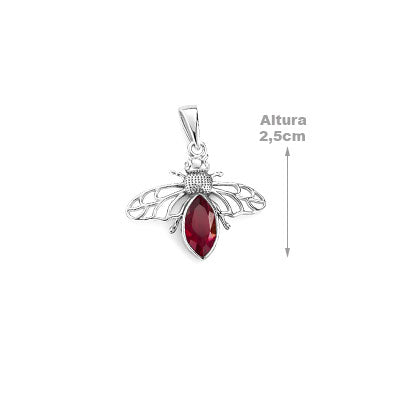 Pingente de Prata Abelha - 67272