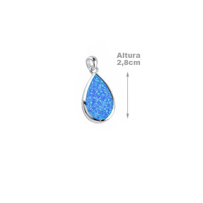 Pingente de Prata com Opala - 67282