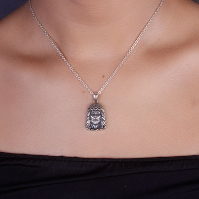 Pingente de Prata Jesus Cristo - 67286