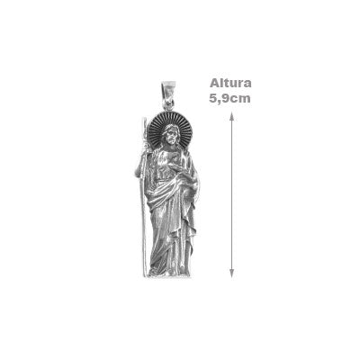 Pingente de Prata Jesus Cristo - 67289