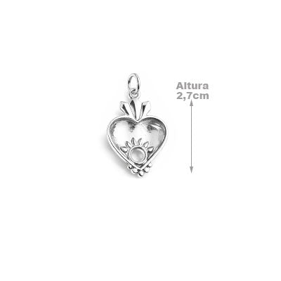 Pingente de Prata Pedra da Lua - 67310