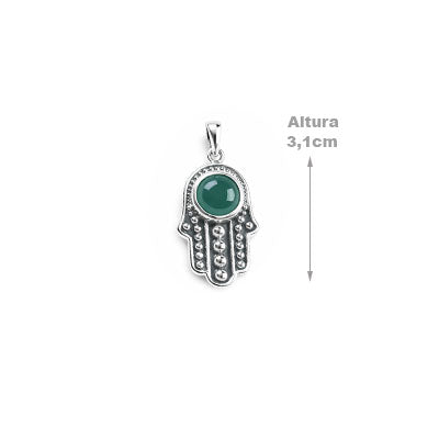 Pingente de Prata Hamsa - 67317