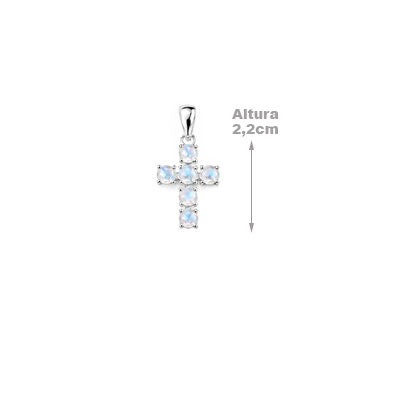 Pingente de Prata Cruz - 67398