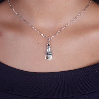 Pingente de Prata Nadadeira - 67470