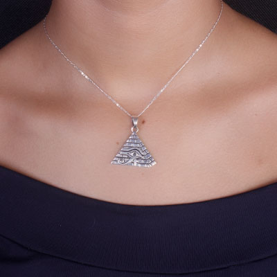 Pingente de Prata Olho de Hórus - 67483