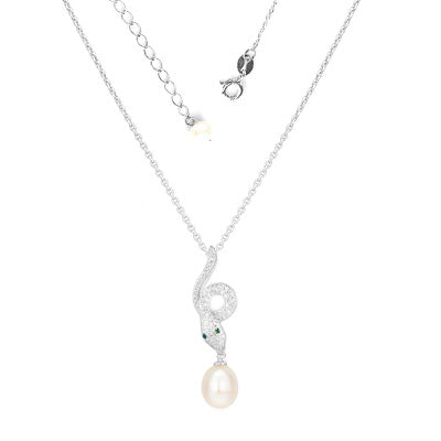 Gargantilha de Prata Serpente/Cobra - 67489