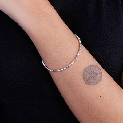 Bracelete de Prata Bola - 67534