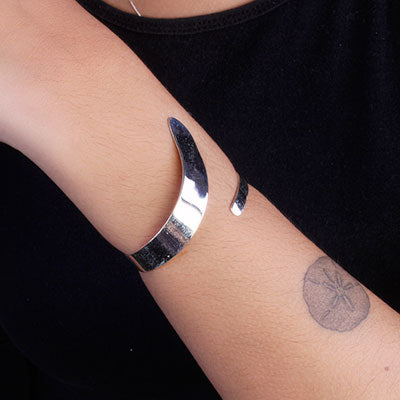 Bracelete de Prata Liso - 67537
