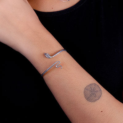 Bracelete de Prata Serpente/Cobra - 67541