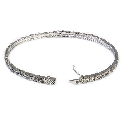 Bracelete de Prata com Marcassitas - 67545