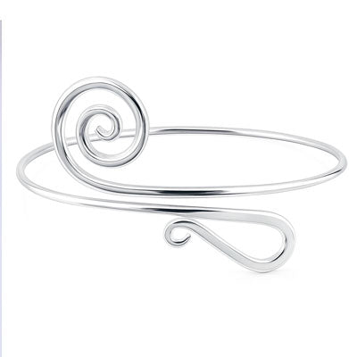 Bracelete de Prata Liso - 67552