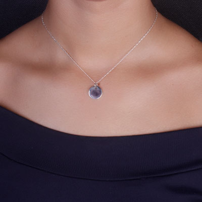 Pingente de Prata Placa - 67597