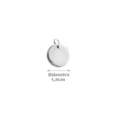 Pingente de Prata Placa - 67597