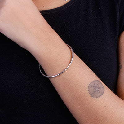 Bracelete de Prata Trabalhado - 67623