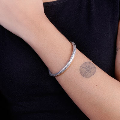 Bracelete de Prata Trabalhado - 67630