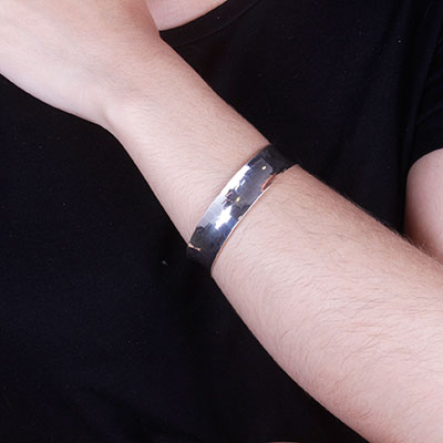 Bracelete de Prata Trabalhado - 67633